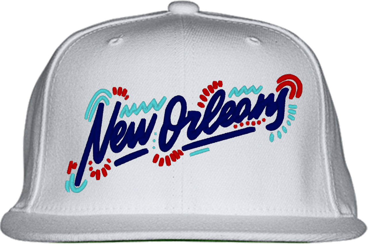 New Orleans Louisiana Snapback Hat