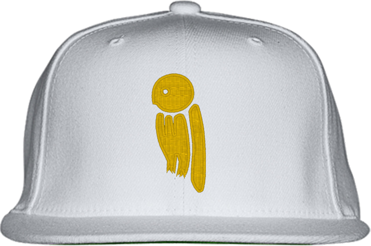 Owl Typography Snapback Hat