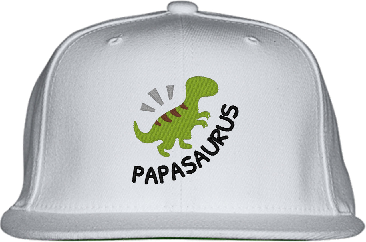 Papasaurus Father's Day Snapback Hat