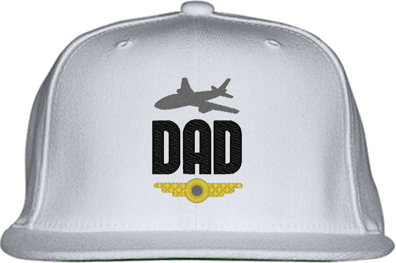 Pilot Dad Father's Day Snapback Hat