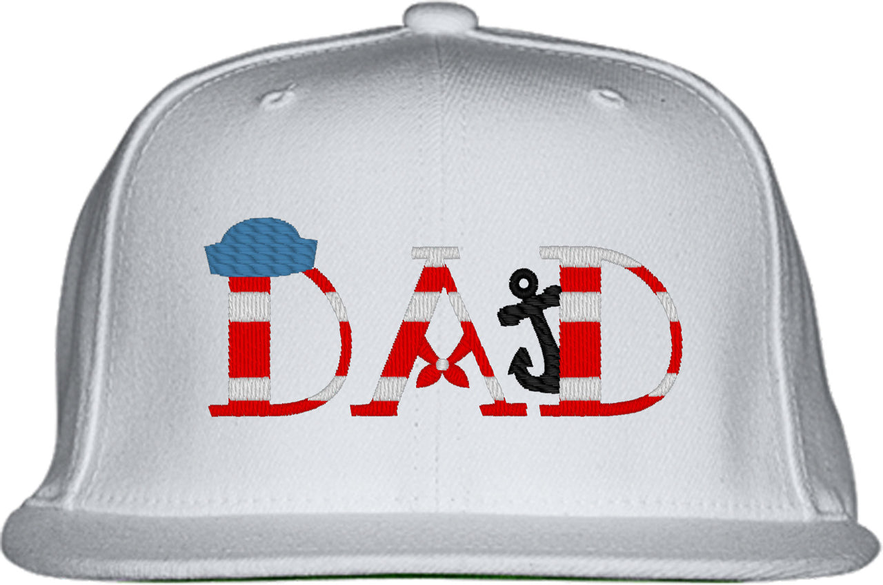 Sailor Dad Father's Day Snapback Hat