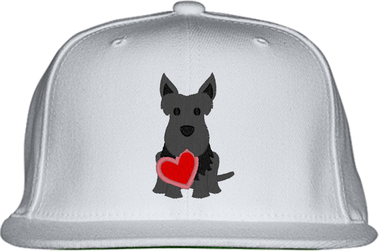 Scottie Puppy Dog Love Snapback Hat