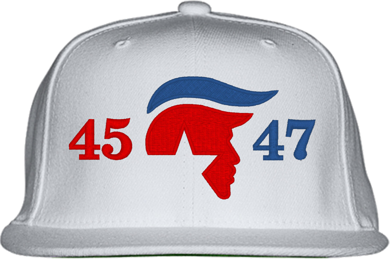 Trump 45 47 2024 Presidential Election Snapback Hat