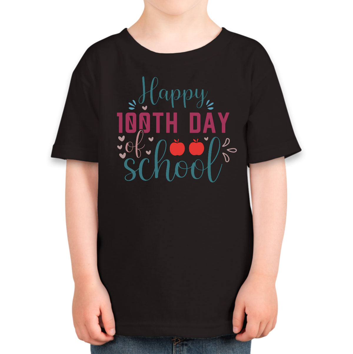Happy 100th Day Of School Toddler T-shirt