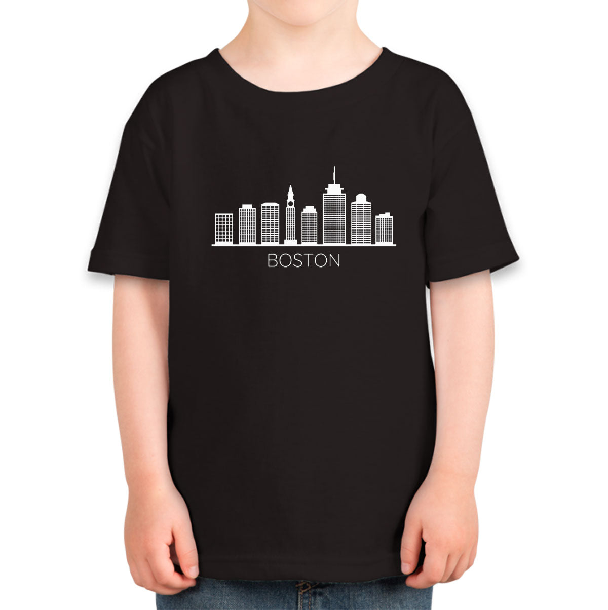 Boston Skyline Toddler T-shirt