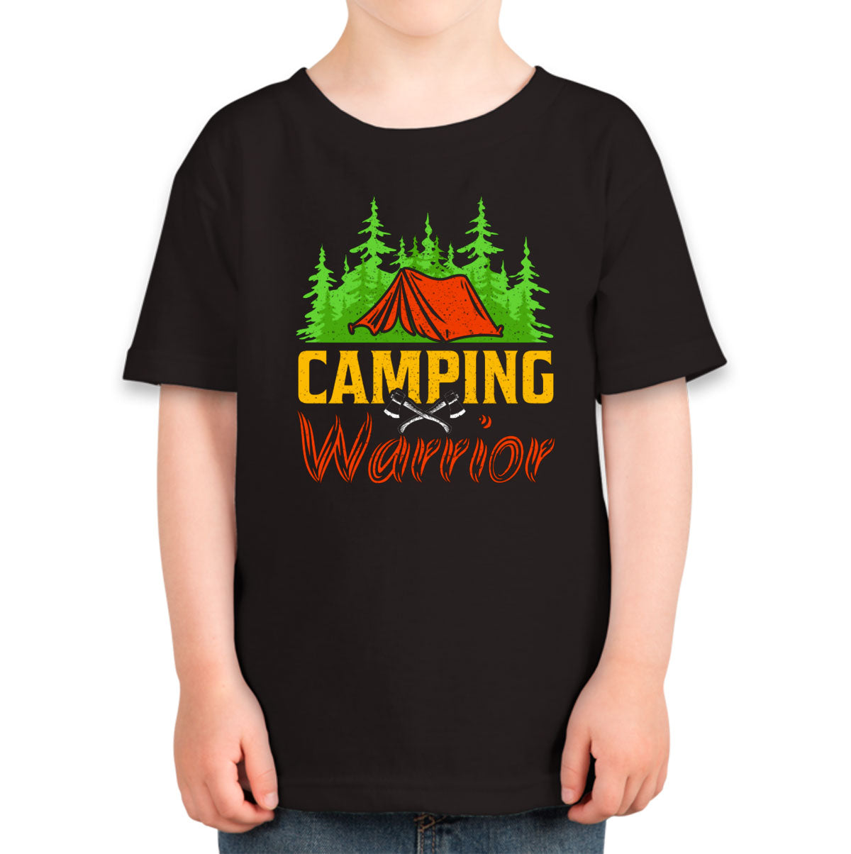 Camping Warrior Toddler T-shirt