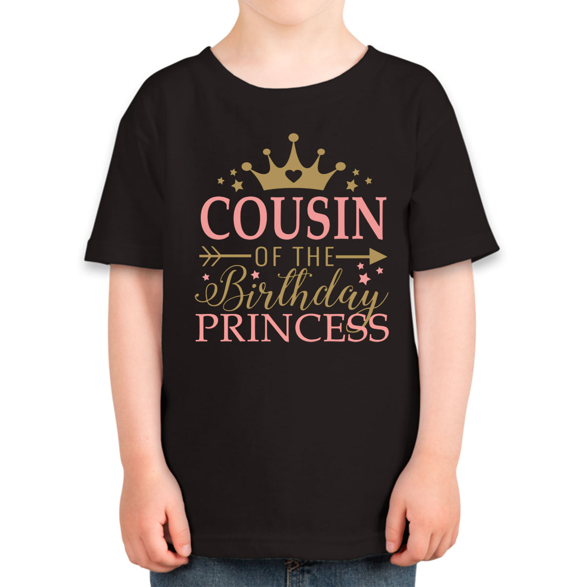 Cousin Of The Birthday Princess Toddler T-shirt
