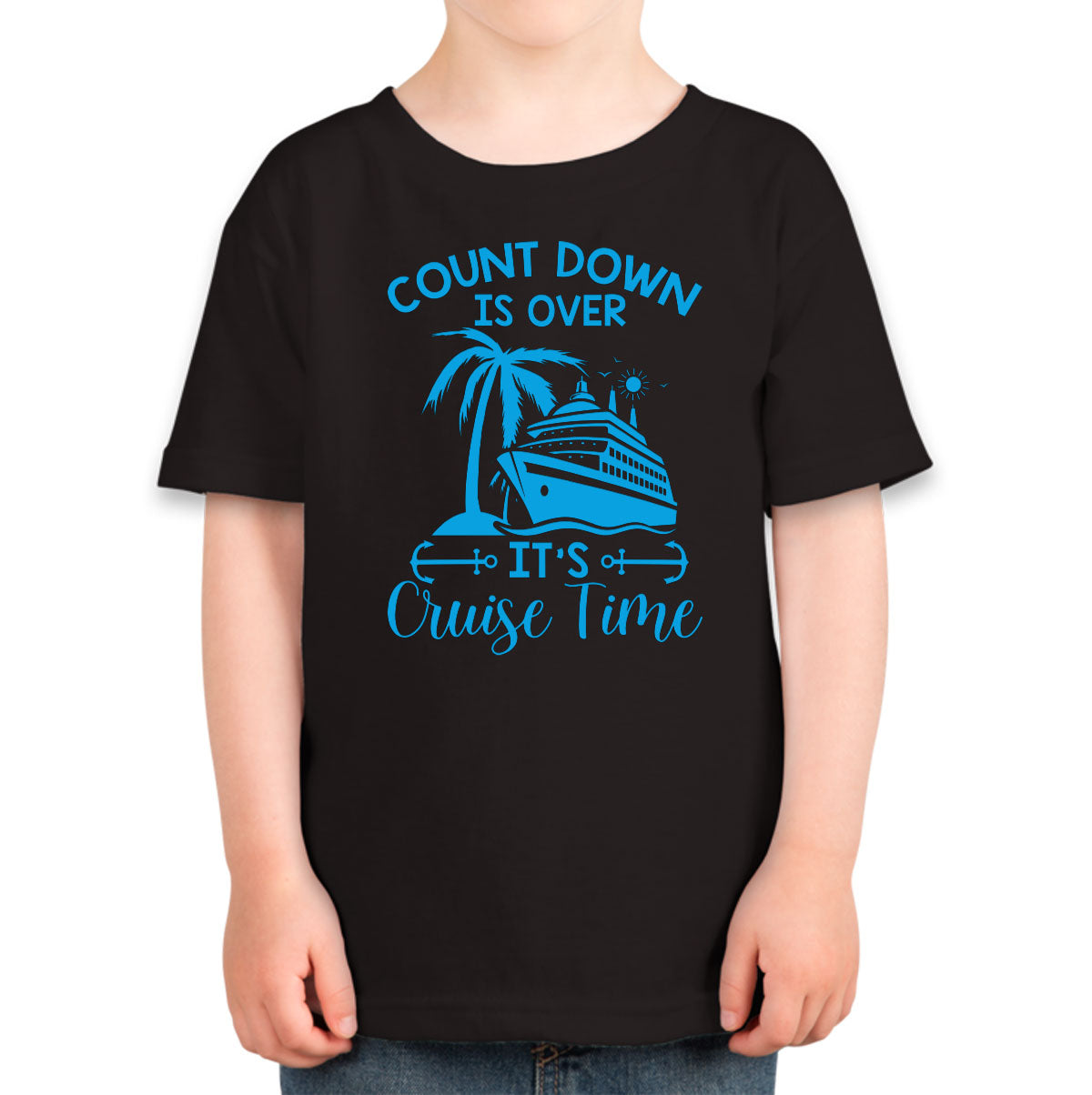 Countdown Is Over It's Cruise Time Toddler T-shirt