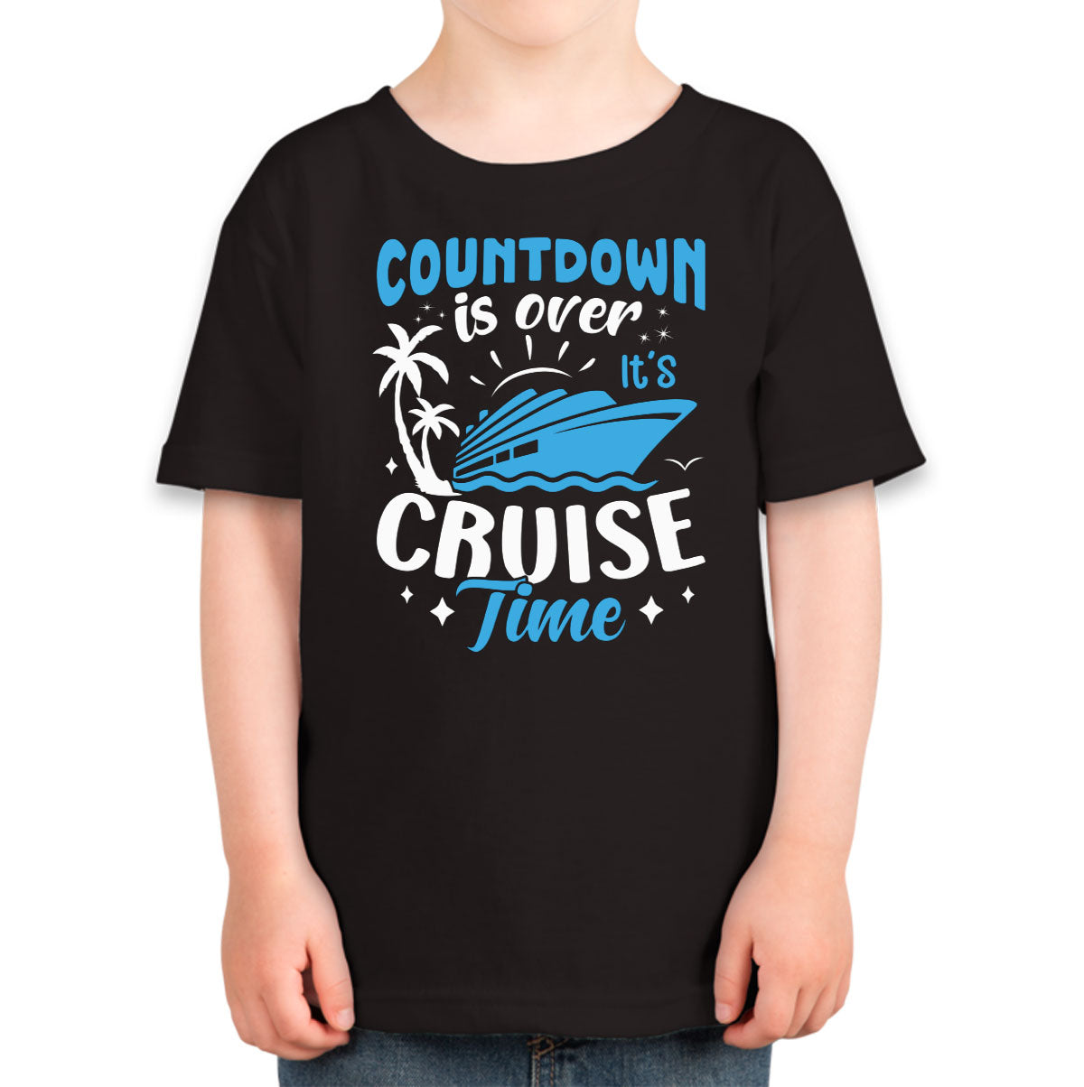 Countdown Is Over It's Cruise Time Toddler T-shirt