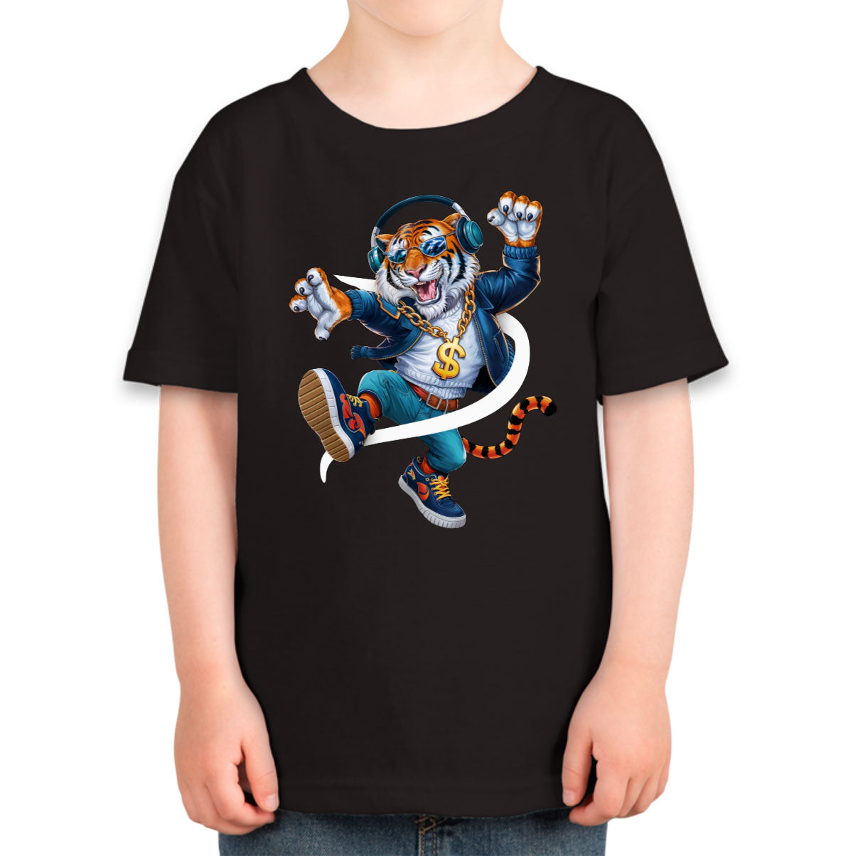 Dancing Tiger Toddler T-shirt