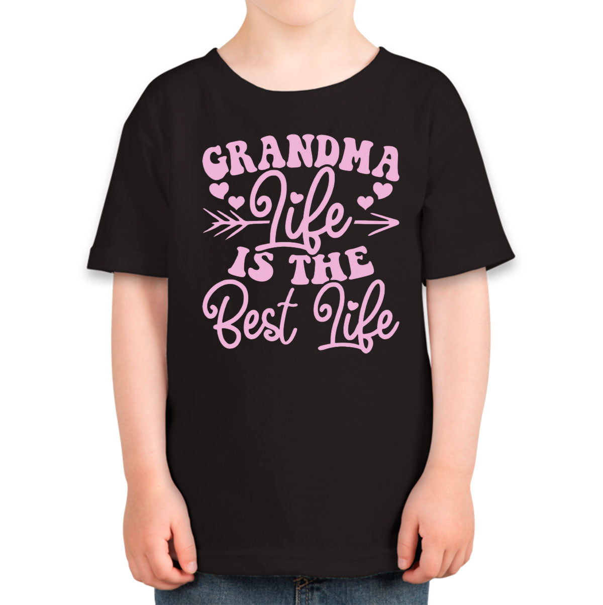 Grandma Life Is The Best Life Toddler T-shirt