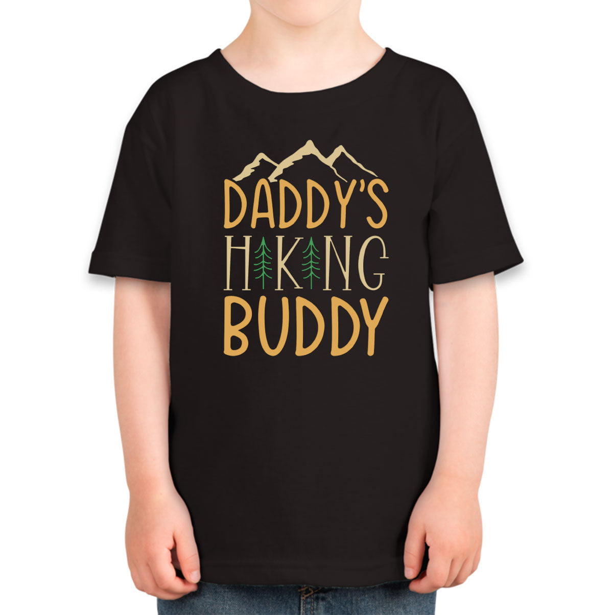 Daddy's Hiking Buddy Toddler T-shirt