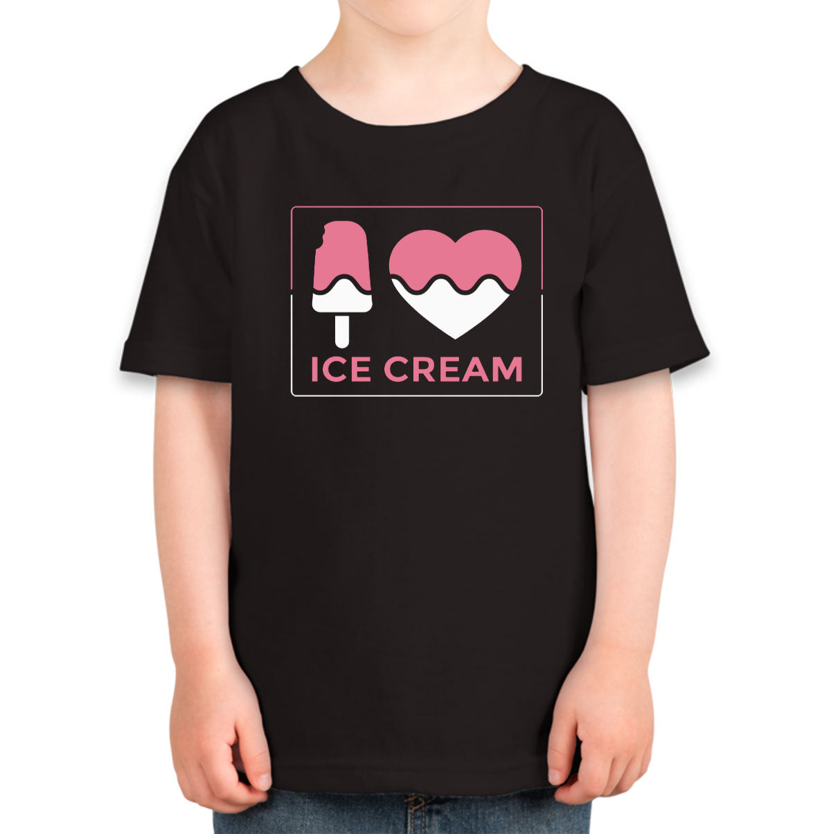 I Love Ice Cream Toddler T-shirt