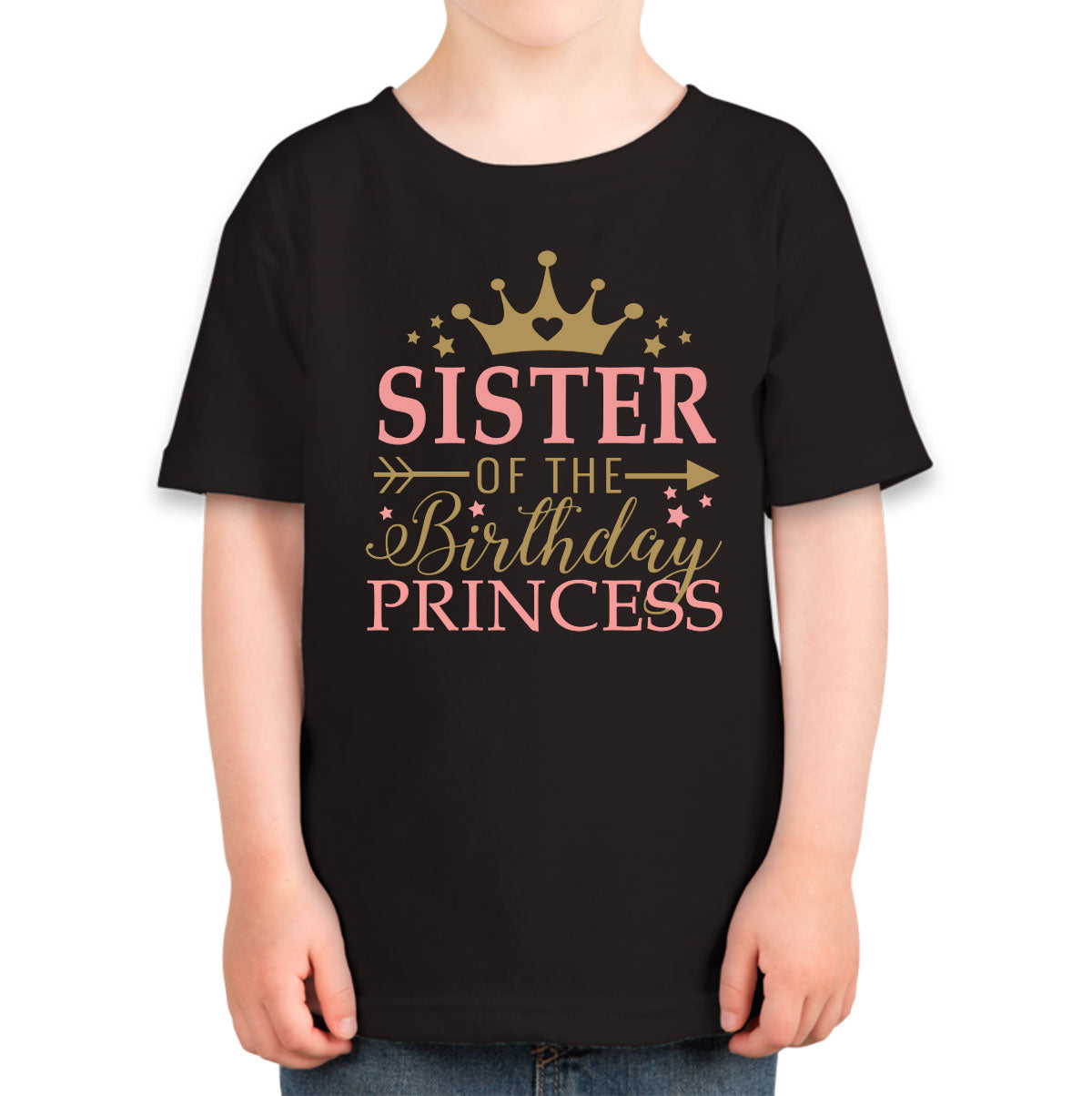 Sister Of The Birthday Princess Toddler T-shirt