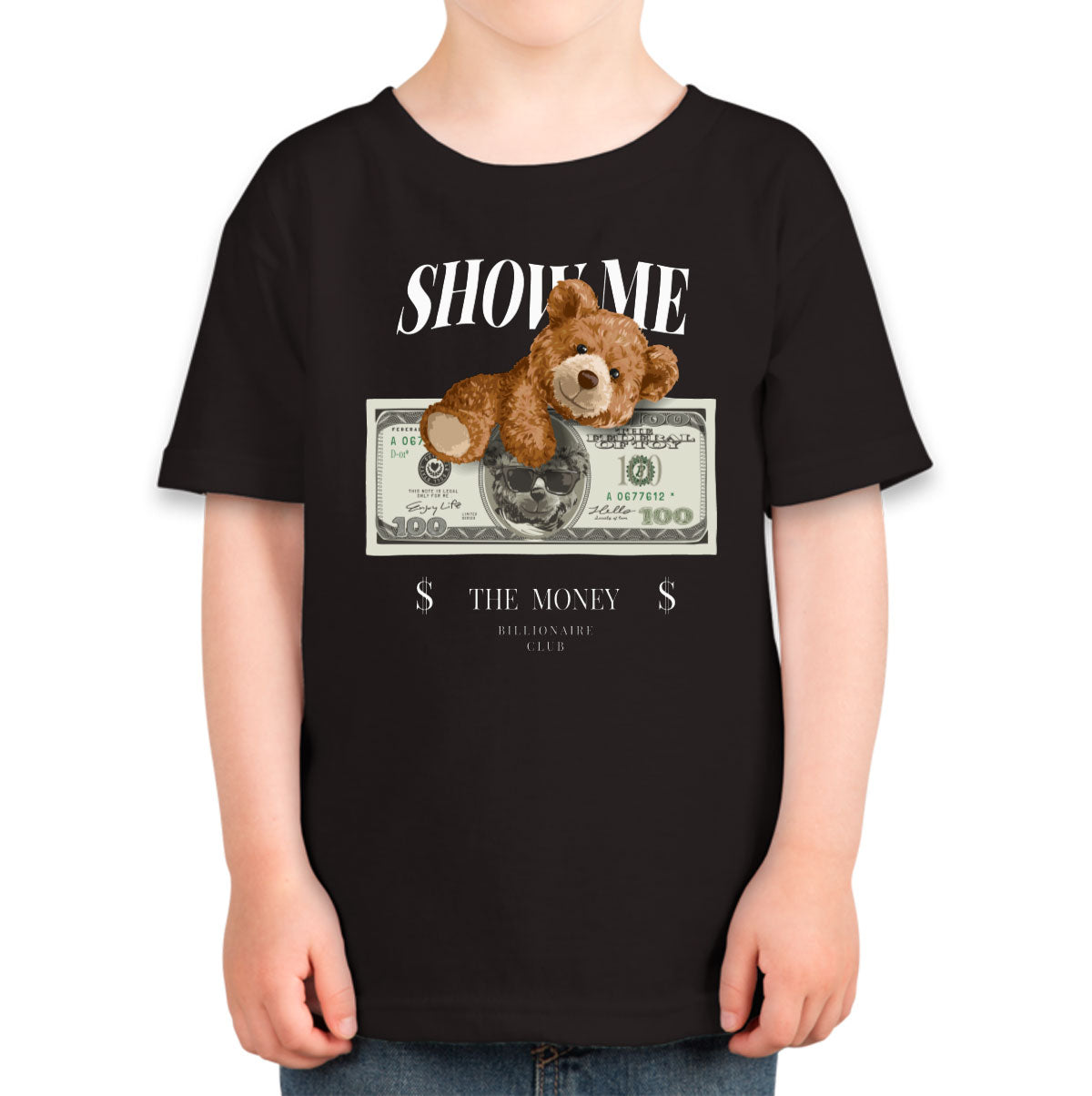 Teddy Bear Money Toddler T-shirt