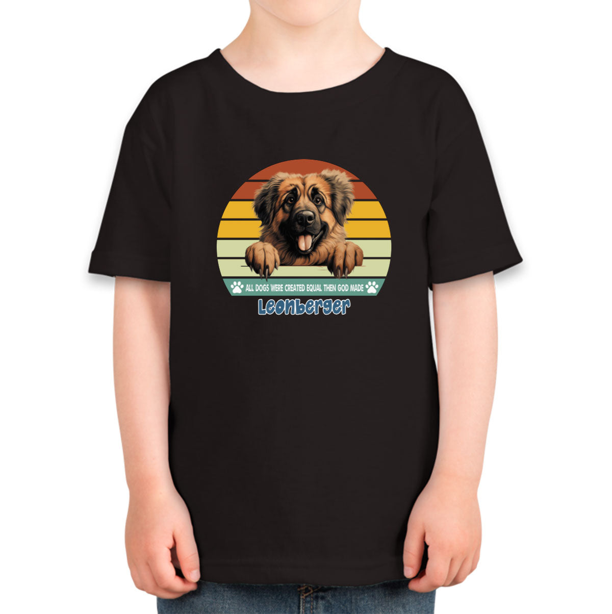 All Dogs Were Created Equal Leonberger Toddler T-shirt