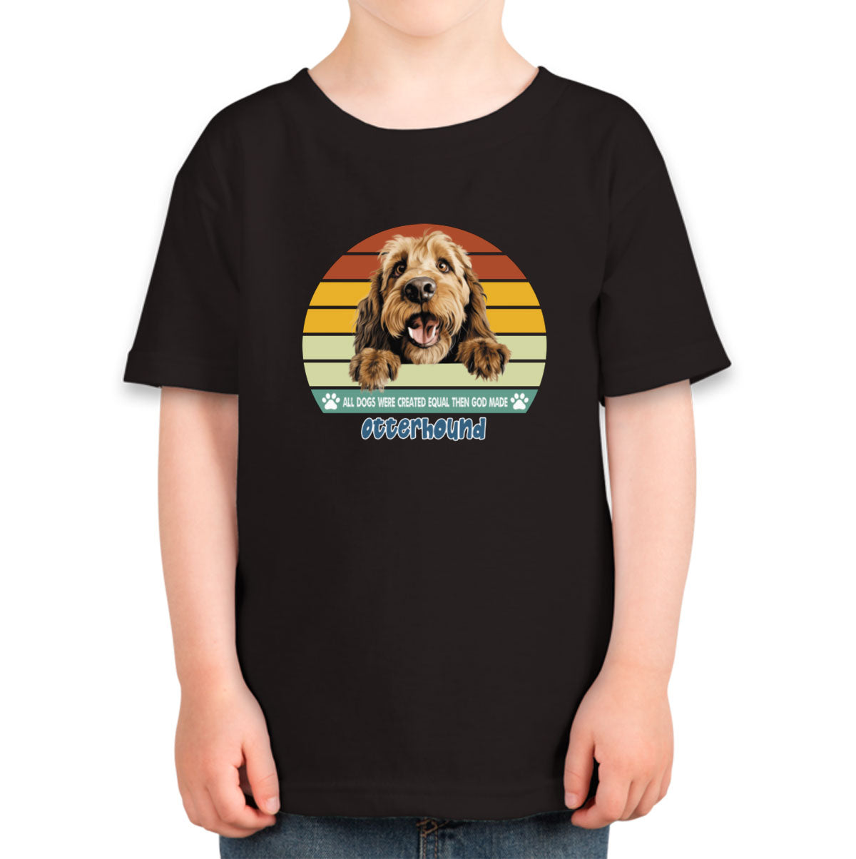 All Dogs Were Created Equal Otterhound Toddler T-shirt