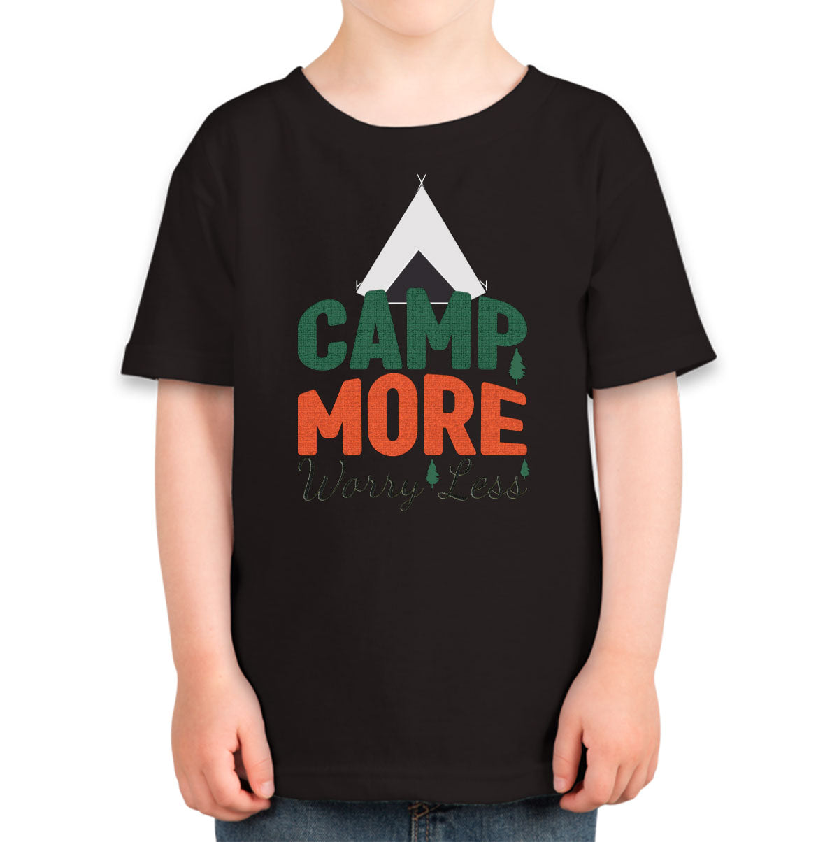 Camp More Worry Less Toddler T-shirt
