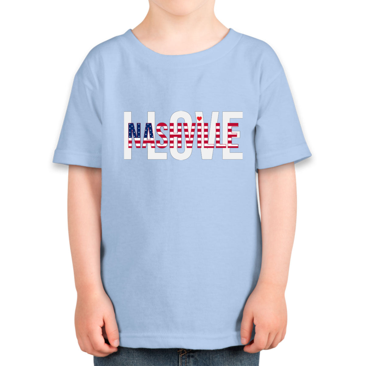 I Love Nashville Toddler T-shirt