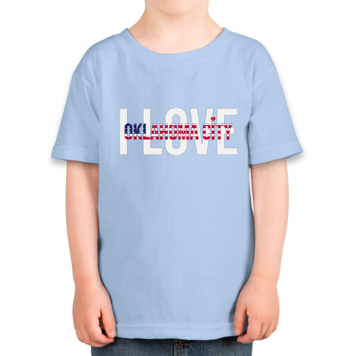 I Love Oklahoma City Toddler T-shirt