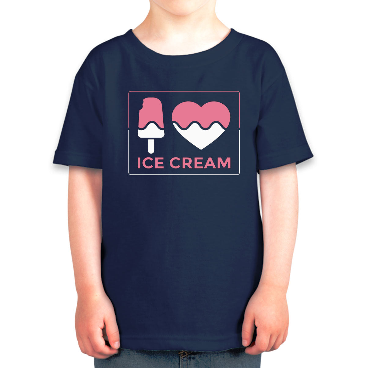 I Love Ice Cream Toddler T-shirt