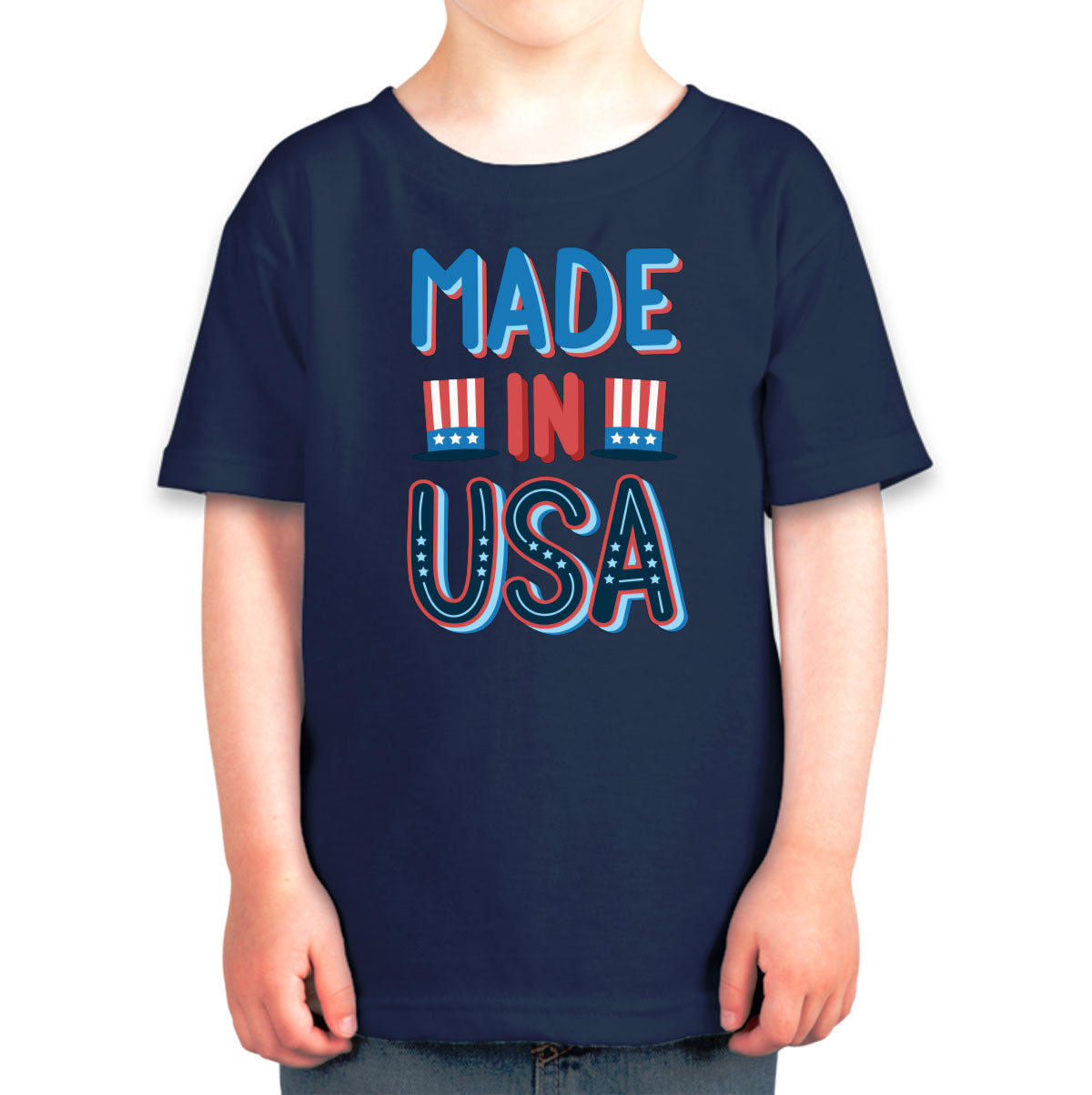 Made In USA Patriotic Toddler T-shirt