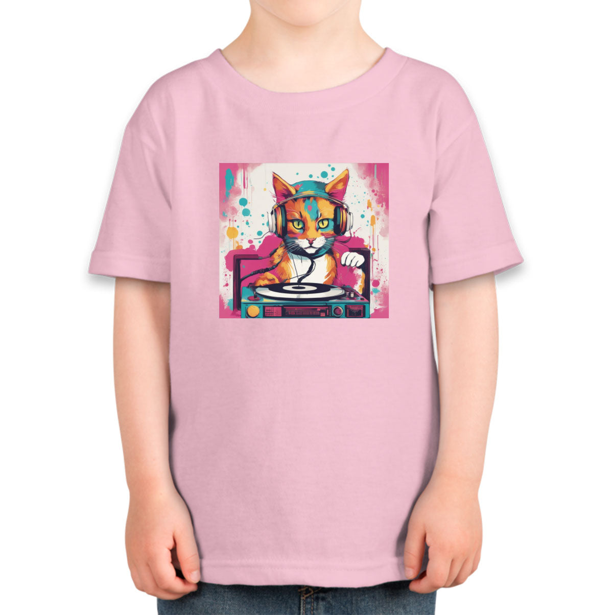Dj Cat Toddler T-shirt