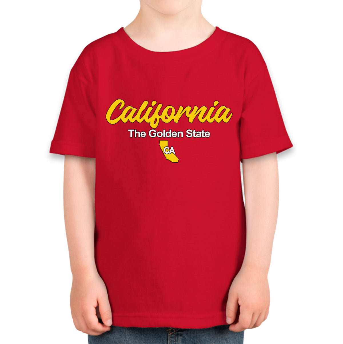 California The Golden State Toddler T-shirt