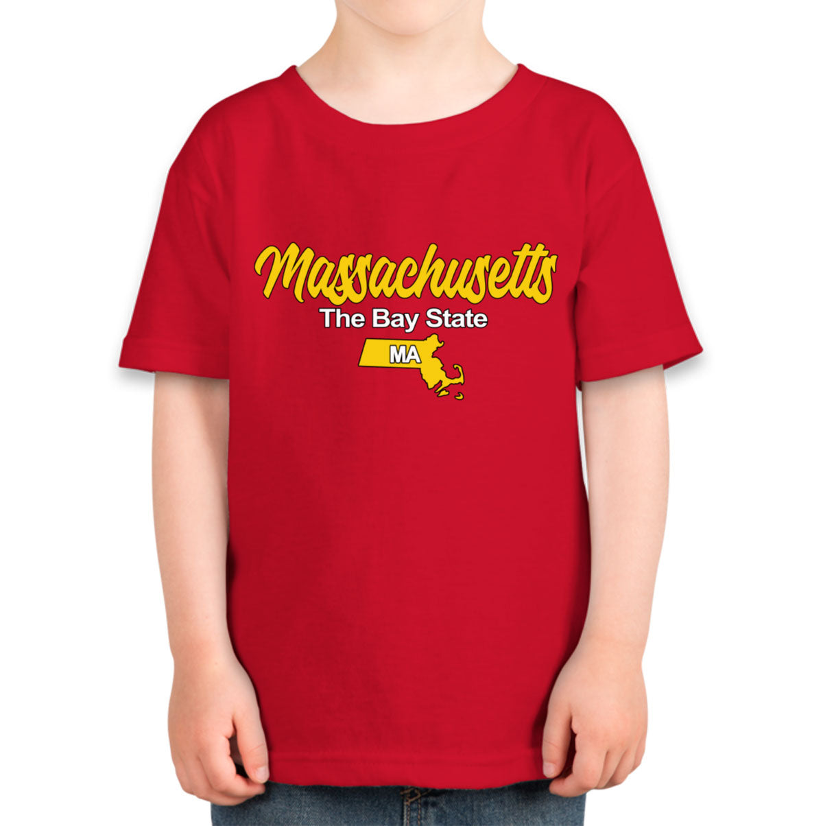 Massachusetts The Bay State Toddler T-shirt