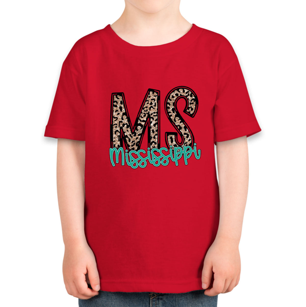Mississippi State Abbreviation Toddler T-shirt