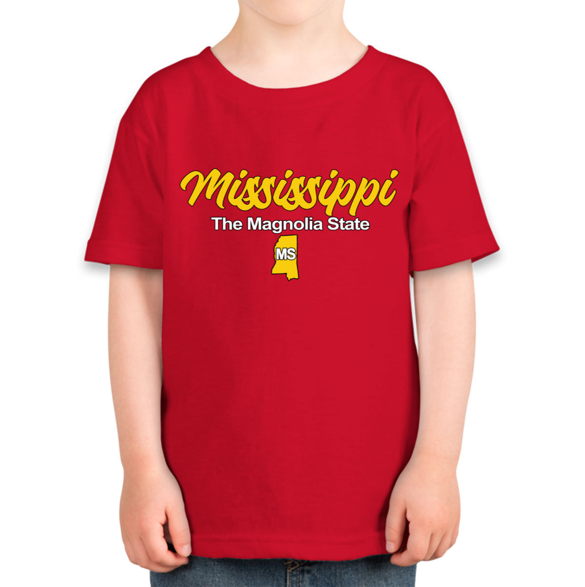 Mississippi The Magnolia State Toddler T-shirt