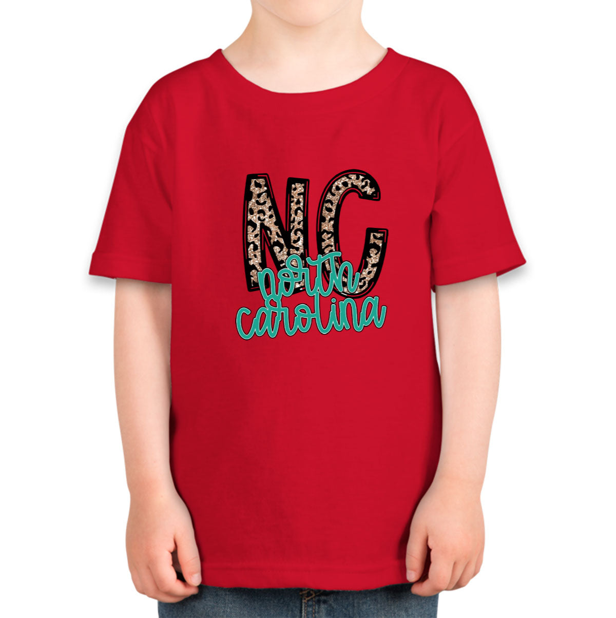 North Carolina State Abbreviation Toddler T-shirt