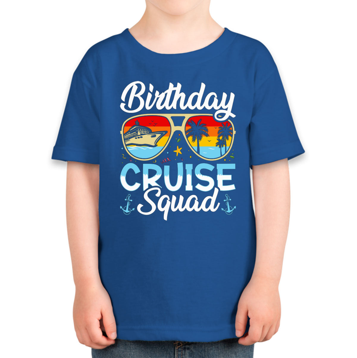 Birthday Cruise Squad Toddler T-shirt
