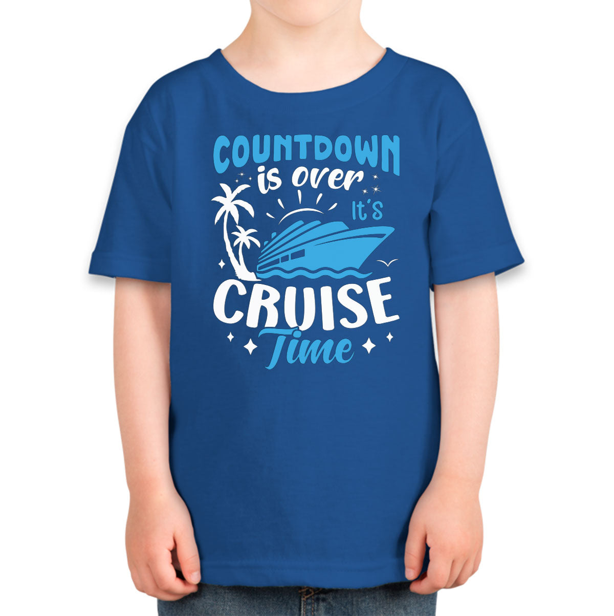 Countdown Is Over It's Cruise Time Toddler T-shirt
