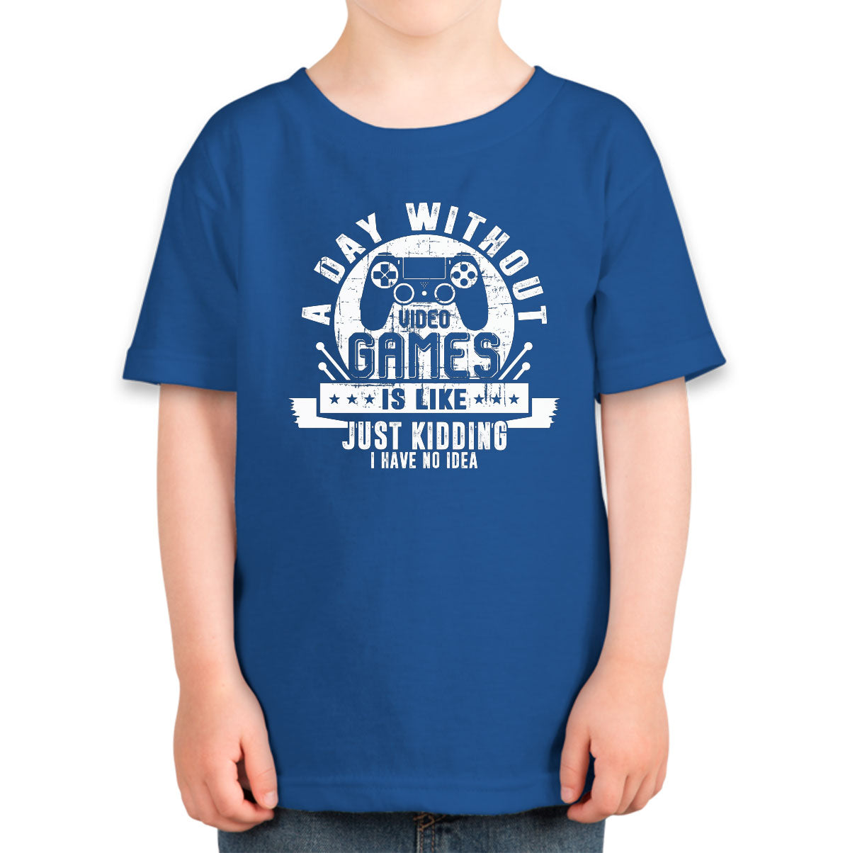 A Day Without Video Games Gamer Toddler T-shirt