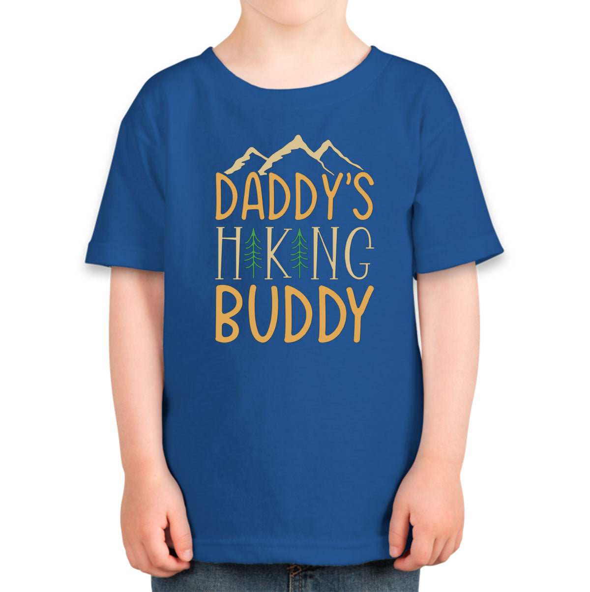 Daddy's Hiking Buddy Toddler T-shirt