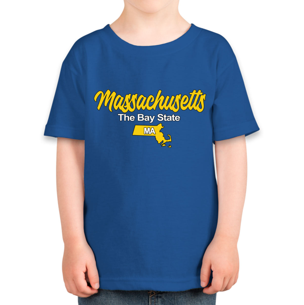 Massachusetts The Bay State Toddler T-shirt