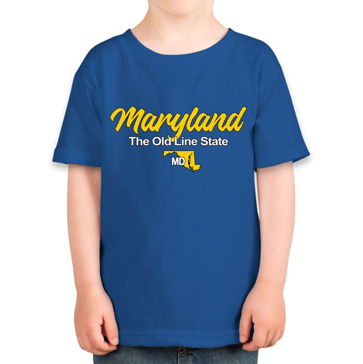 Maryland The Old Line State Toddler T-shirt