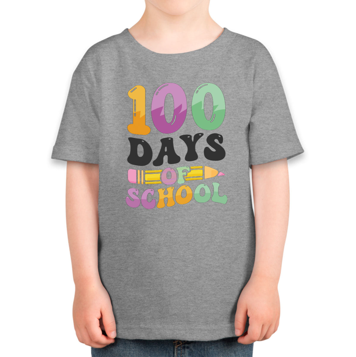 100 Days Of School Toddler T-shirt