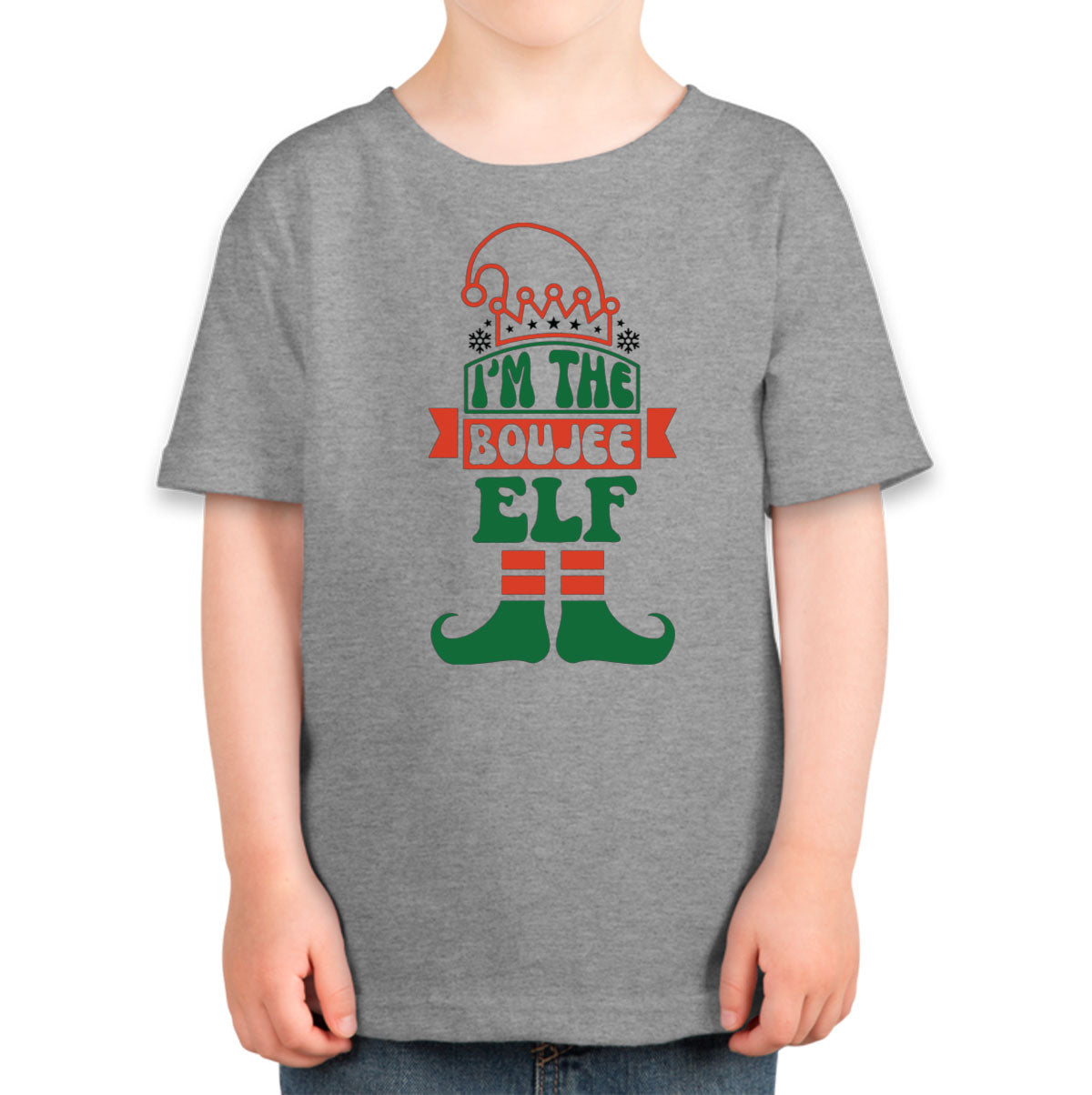 I'm The Bouje Elf Christmas Toddler T-shirt