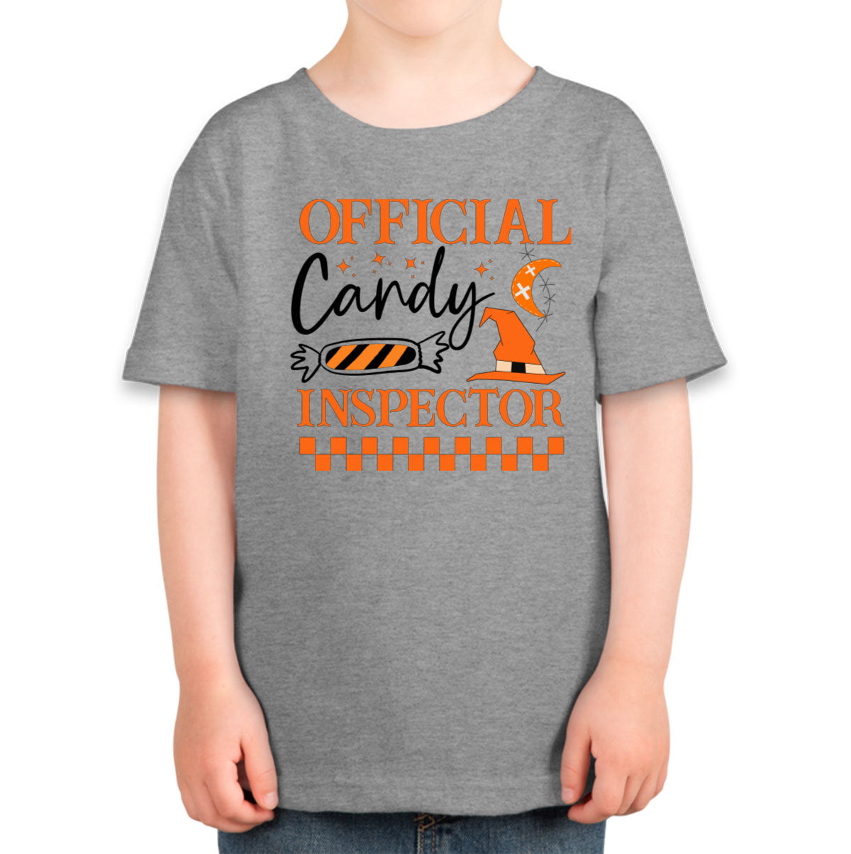 Official Candy Inspector Halloween Toddler T-shirt