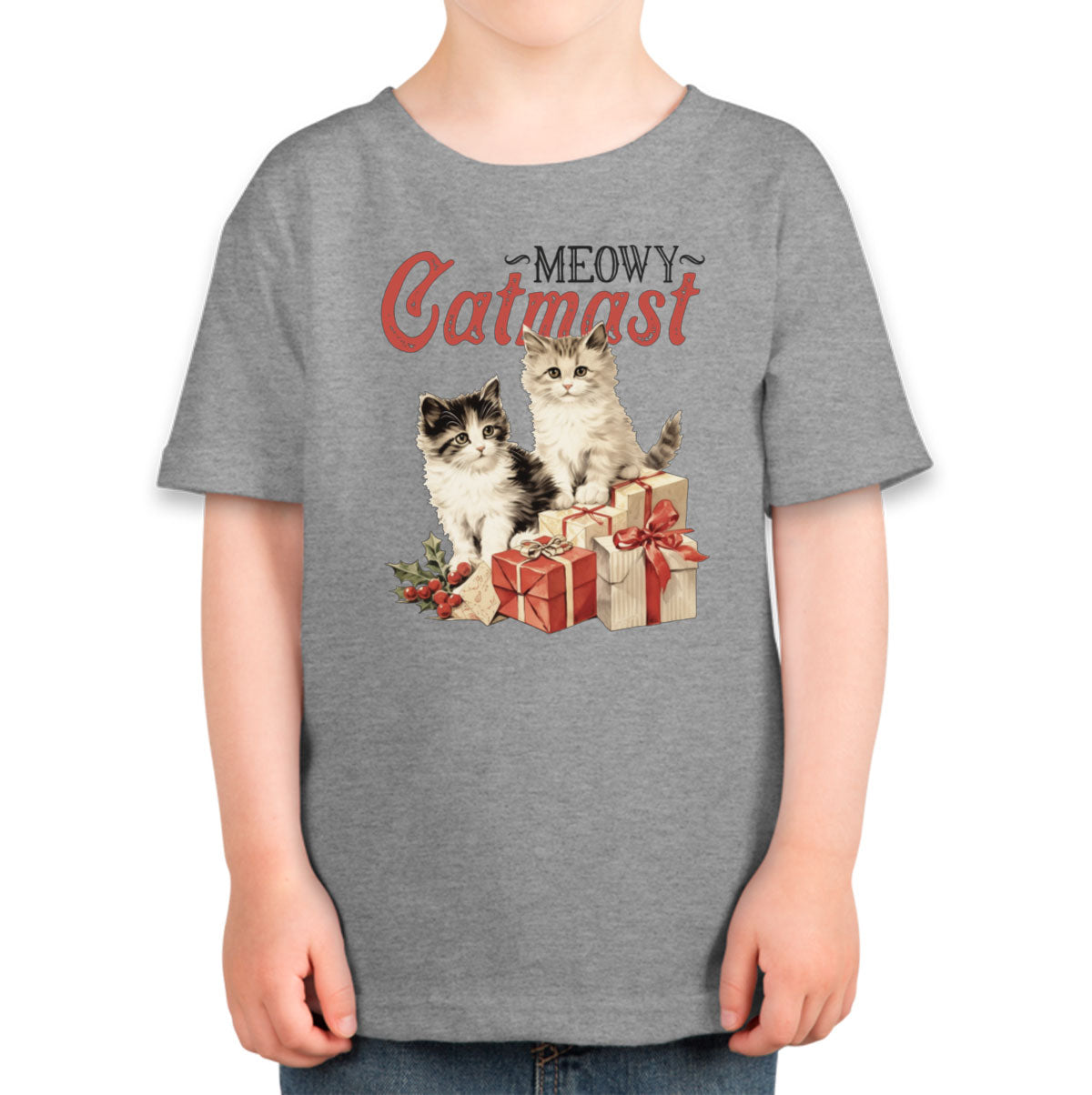 Meowy Catmast Christmas Toddler T-shirt