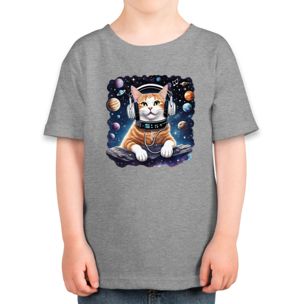 Cat In Space Toddler T-shirt