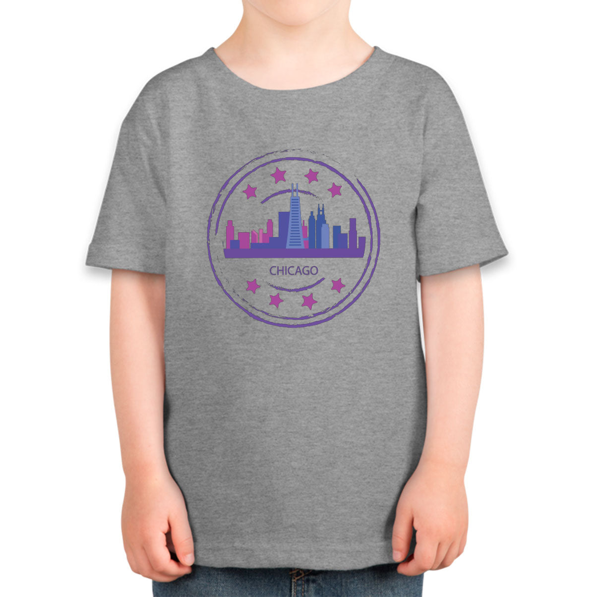 Chicago Stamp Toddler T-shirt