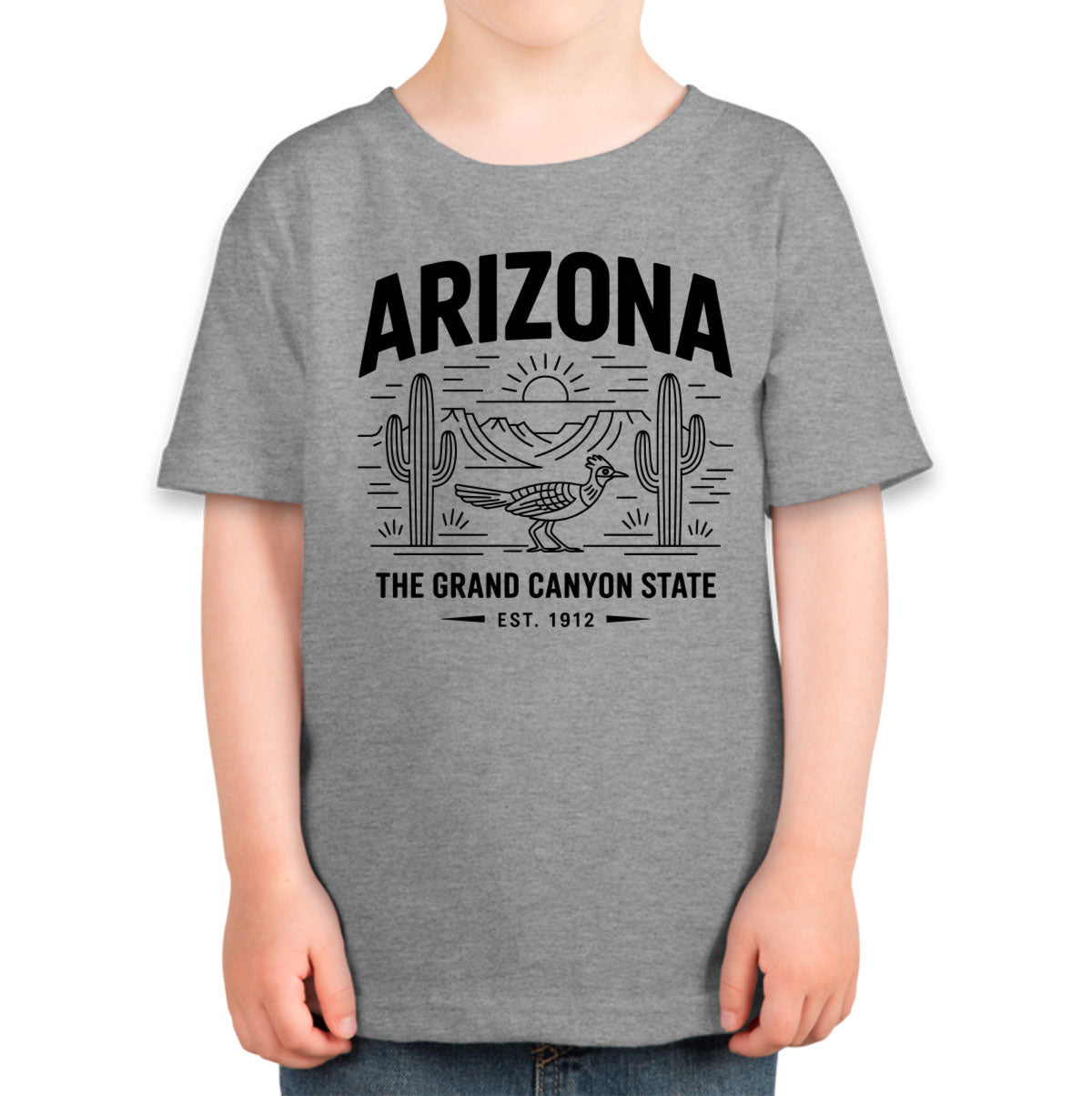 Arizona Cityscape Illustration The Grand Canyon State Toddler T-shirt