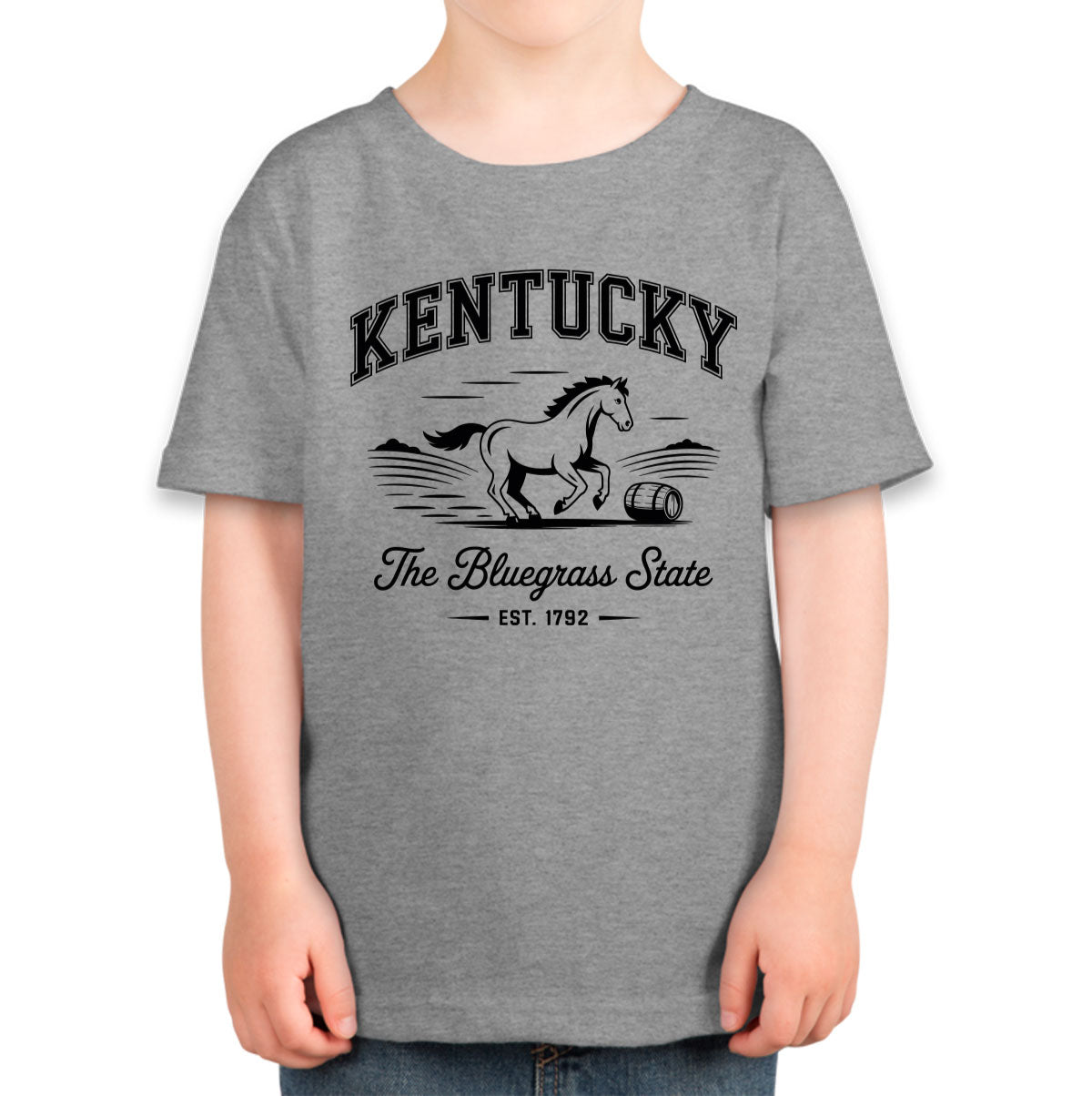 Kentucky Cityscape Illustration The Bluegrass State Toddler T-shirt