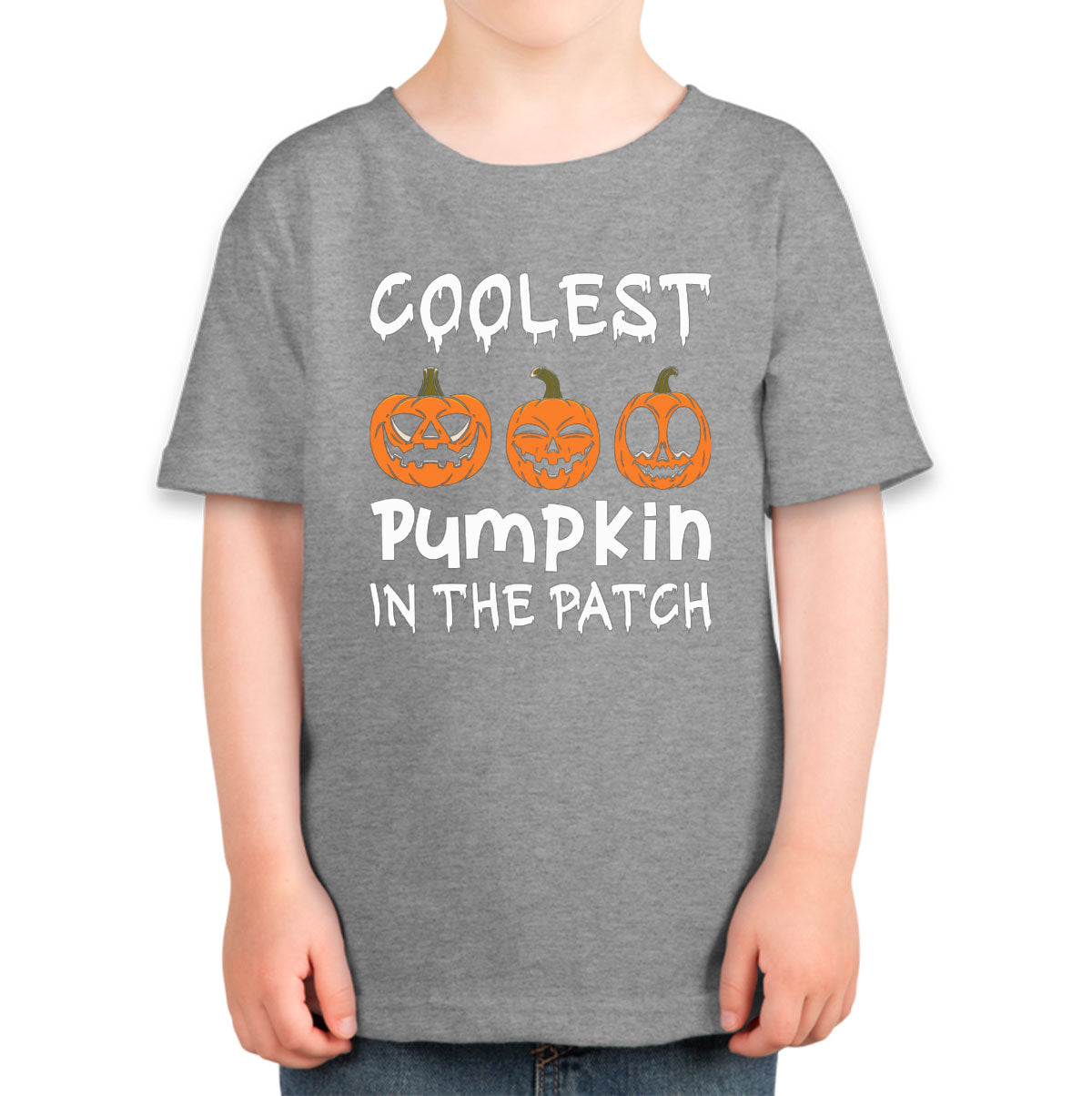 Coolest Pumpkin In The Pitch Halloween Toddler T-shirt