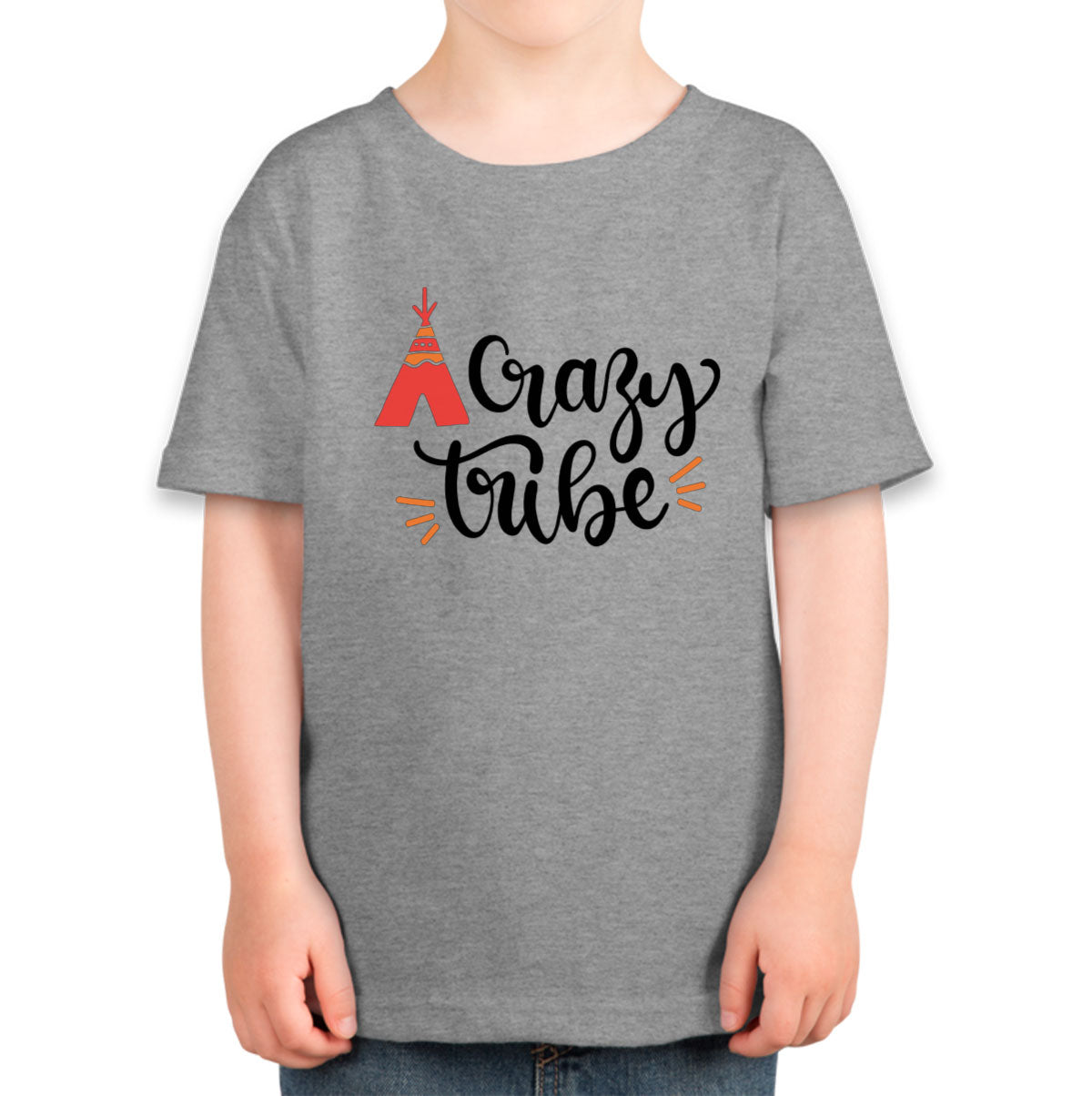 Crazy Tribe Camping Toddler T-shirt