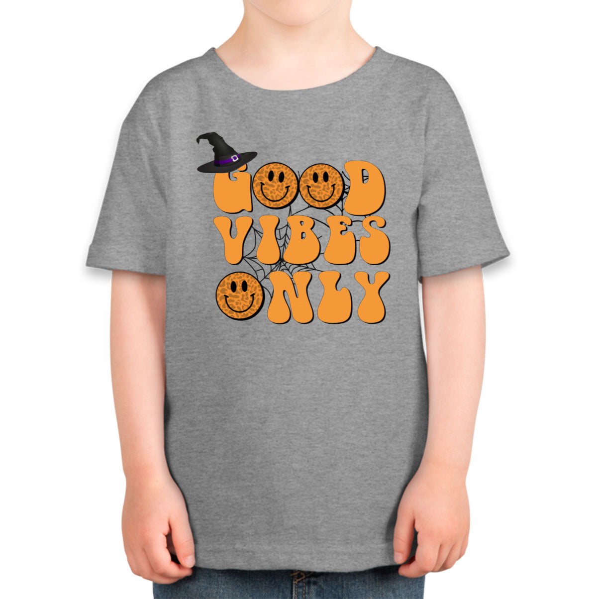 Good Vibes Only Halloween Toddler T-shirt