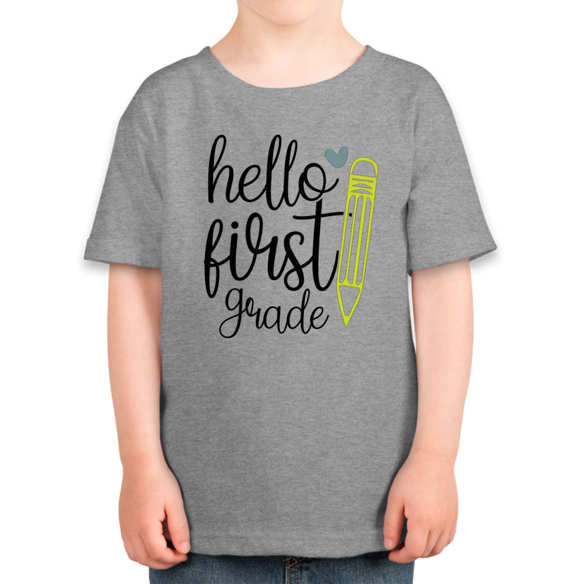 Hello First Grade Teacher Toddler T-shirt